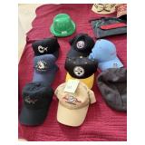 HANGING BAG BALL CAPS INCL. STEELERS