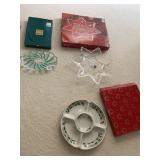 MIKASA TRAY, DIVIDED DISH