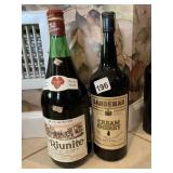 RIUNITE LAMBRUSCO AND SANDEMAN CREAM SHERRY
