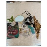 COBY CLOCK RADIO, LABEL MAKER, ETC.