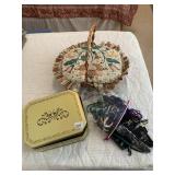 CASINO KEY HOLDERS, BASKET AND TIN