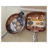 COPPER CHEF FRYING PANS