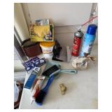 DUSTPAN, SURE SHOT, SCOURING STICKS ETC.