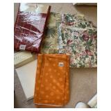 VINYL AND CLOTH TABLE COVERS