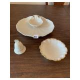 LENOX CHIP & DIP, BELL, BOWL
