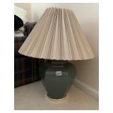 GREEN TABLE LAMP