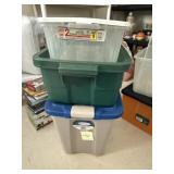 3 STORAGE TOTES