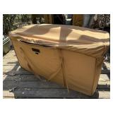 ROLLING TOTE FOR PATIO CUSHIONS LIKE NEW