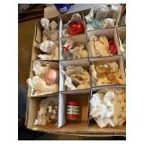 BIN W/ CHRISTMAS ORNAMENTS