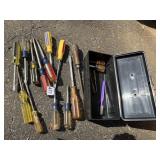 TOOLBOX W/ SCREW DRIVERS