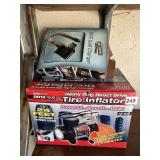 HEAVY DUTY TIRE INFLATOR, GPS WALL CHARGER