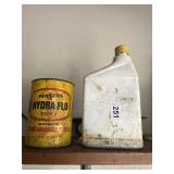 MOTOR OIL, HYDRA FLO TYPE OF TRANSMISSION FLUID