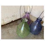 3 BOTTLES W/ HANGERS