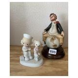 MUSIC BOX, PRECIOUS MOMENT FIGURE