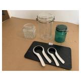 JAR OPENERS, JARS, THAWING TRAY