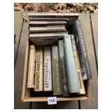 BOOKS ON US CIVIL WAR, HAVE BEEN ON OUTDOOR PORCH