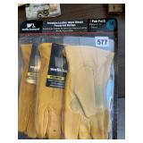 GROUP OF THREE NEW WORK GLOVES