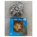 VINTAGE CHRISTMAS TREE STARS, SILVER AND GOLD