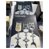 CASCADE CHAMPAGNE GLASSES,