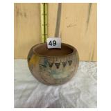 GENUINE AMERICAN INDIAN POTTERY VASE