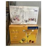 CIRCLE WARE 7 PC VODKA SHOOTER SET, MARGARITA