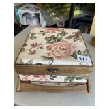SEWING OR JEWELRY BOX