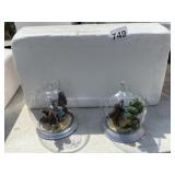 WONDERFUL WORLD OF OZ W/ GLASS DOMES