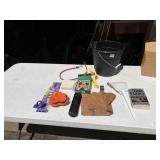 BUCKET, PIG GAME, LEATHER TOOL POUCH