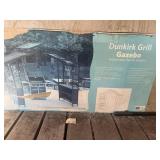DUNKIRK GRILL GAZEBO, OUTER BOX DAMAGED - 8.7 W X