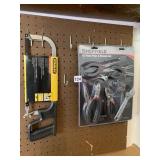 STANLEY SAW, PLIER SET
