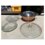 COPPER STRAINER ETC.