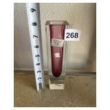 CASED HAND WORKED GLASS VASE MADE IN MURANO ITALY