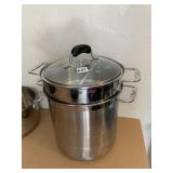 SAUCER POT W/ LIFT OUT STRAINER