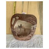 NATIVE ARIZONA HAND PAINTED POTTERY ART PIECE