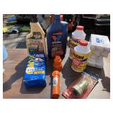 VALVOLINE OIL, CAR CARE ITEMS, PLUG CLEANER