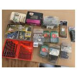 DRILL BITS, ANCHORS, PACKAGES OF HARDWARE