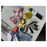 HINGE, TAPE MEASURE, FUNNEL, 100