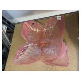 ARTE MURANO PINK PETAL GLASS BOWL