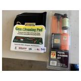GUN CLEANING PADS, PISTOL CLEANING KIT