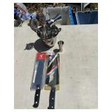 BAR TOOL SET AND 2 CHEF KNIVES