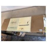 DUAL USE WINE / POT RACK, BRUSHED NICKLE, WALL