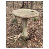 CONCRETE 2 PC BIRD BATH