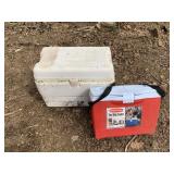 RUBBERMAID SLIM COOLER, STRAP IS RIPPED, IGLOO