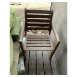 WOODEN OUTDOOR CHAIR