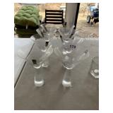 CITY CHIC GEOMETRIC WEIGHTED BASE MARTINI