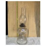 19" OIL LAMP WITH SHADE