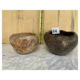 ACOMA POTTERY BOWL SIGNED ON BOTTOM, OTHER RUSTIC