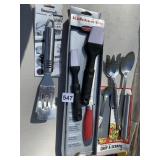 BBQ TOOLS, NEW SCRAPER, ETC.