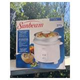 SUNBEAM RICE COOKER FOOD STEAMER