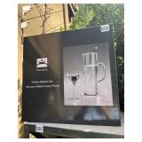 PRECIDIO GLASS PITCHER AND MARTINI SET